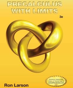 Precalculus with Limits 3rd Edition eBook