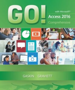 GO! with Microsoft Access 2016 1st Edition eBook