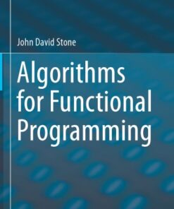 Algorithms for functional programming eBook