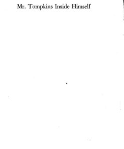 Mr. Tompkins inside himself: Adventures in the new biology eBook