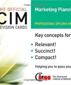CIM revision cards Marketing Planning 05 06 (Official CIM Revision Cards) eBook