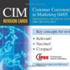 CIM Revision Cards: Customer Communications in Marketing 04 05, First Edition (Cim Revision Cards) eBook