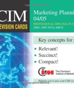 CIM Revision Cards: Marketing Planning 04 05 (Cim Revision Cards) eBook