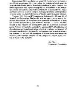 Recombinant DNA Part D eBook