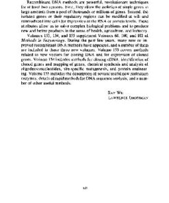 Recombinant DNA Part E eBook