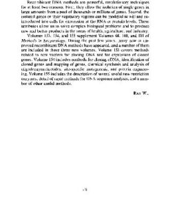 Recombinant DNA Part F eBook