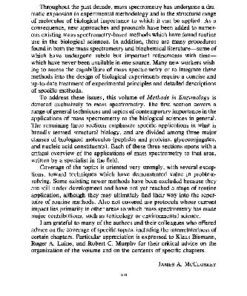 Mass Spectrometry eBook