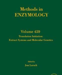 Translation Initiation: Extract Systems and Molecular Genetics eBook