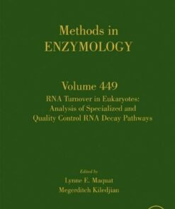 RNA Turnover in Eukaryotes: Analysis of Specialized and Quality Control RNA Decay Pathways eBook