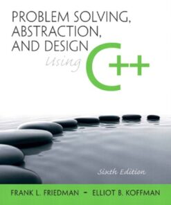 Problem Solving, Abstraction, and Design using C++ eBook