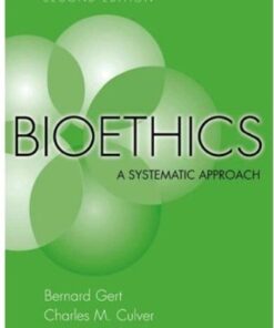 Bioethics: A Systematic Approach eBook