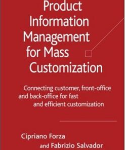Product Information Management for Mass Customization: Connecting Customer, Front-office and Back-office for Fast and Efficient Customization eBook