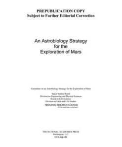 An Astrobiology Strategy for the Exploration of Mars eBook