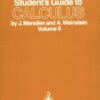Student’s Guide to CALCULUS by J. Marsden and A. Weinstein II eBook