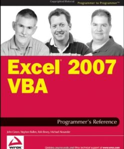 Excel 2007 VBA Programmer’s Reference eBook