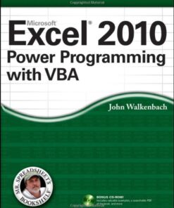 Excel 2010 Power Programming with VBA eBook