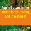 Applied quantitative methods for trading and investment eBook