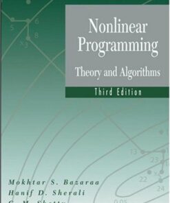 Nonlinear Programming: Theory and Algorithms eBook