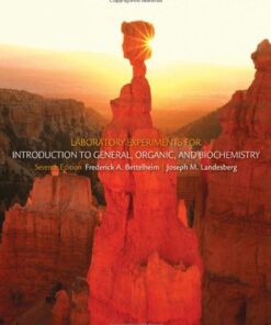 Laboratory Experiments for Introduction to General, Organic and Biochemistry eBook