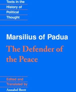 Marsilius of Padua: The Defender of the Peace eBook