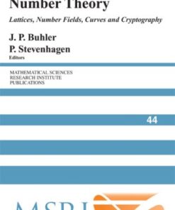 Algorithmic number theory: lattices, number fields, curves and cryptography eBook