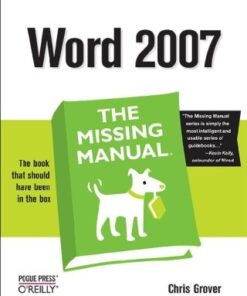 Word 2007: The Missing Manual eBook