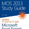MOS 2013 Study Guide for Microsoft Excel Expert eBook
