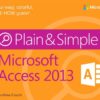 Microsoft Access 2013 Plain & Simple eBook