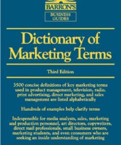 Dictionary of Marketing Terms (Barron’s Business Guides) eBook