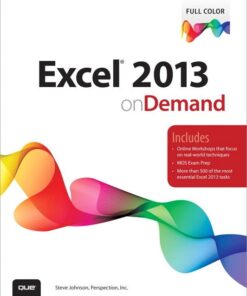 Excel 2013 on demand eBook