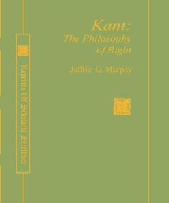 Kant: The Philosophy of Right (Reprints of Scholarly Excellence) eBook