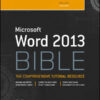 Microsoft Word 2013 Bible eBook