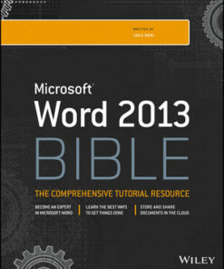 Microsoft Word 2013 Bible eBook