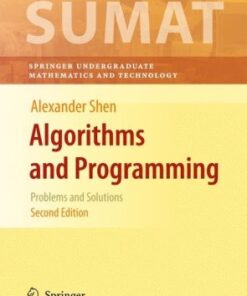 Algorithms and Programming: Problems and Solutions eBook