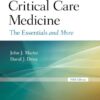 Critical Care Medicine: The Essentials and More eBook