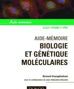 Biologie et genetique moleculaires : Aide-memoire eBook