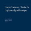 Louis Couturat -Traité de Logique algorithmique eBook