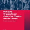 Managing Organizational Culture for Effective Internal Control: From Practice to Theory eBook