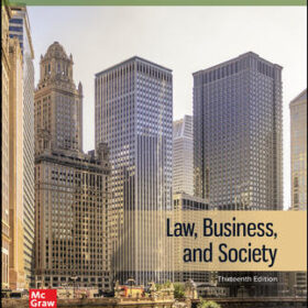 Law, Business, and Society 13th Edition by Tony McAdams – PDF ebook