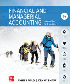Financial and Managerial Accounting 9th Edition – PDF ebook