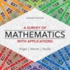 A Survey of Mathematics with Applications 11th Edition – PDF ebook