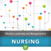 Effective Leadership and Management in Nursing 9th Edition – PDF ebook