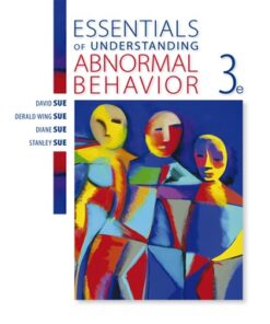 (PDF ebook) Essentials of Understanding Abnormal Behavior, 3rd Edition