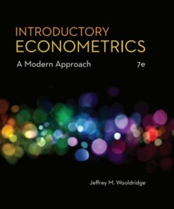 Introductory Econometrics: A Modern Approach, 7th Edition – PDF ebook