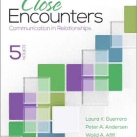 Close Encounters: Communication in Relationships, 5th Edition – PDF ebook