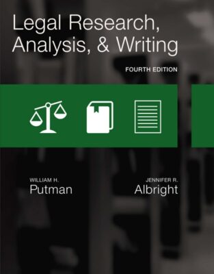 Legal Research, Analysis, and Writing 4th Edition – PDF ebook