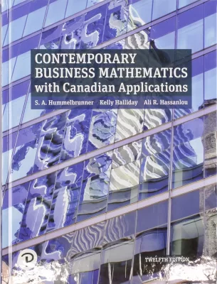 Contemporary Business Mathematics with Canadian Applications 12th Edition (PDF ebook)