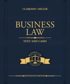 Business Law: Text and Cases 15th Edition (PDF ebook)