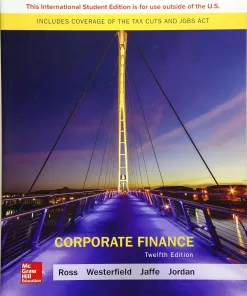 Corporate Finance 12th Edition by Stephen Ross (PDF ebook)